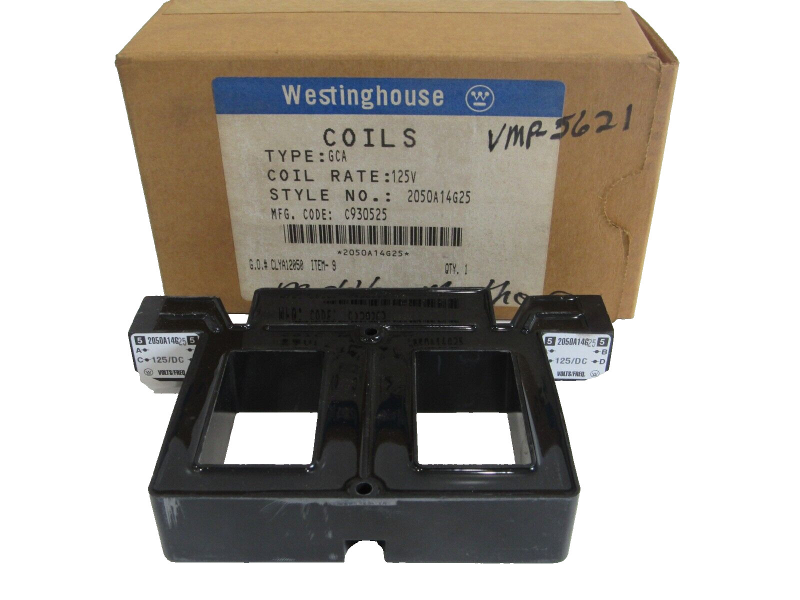 NEW WESTINGHOUSE 2050A14G25 COILS TYPE GCA 125V