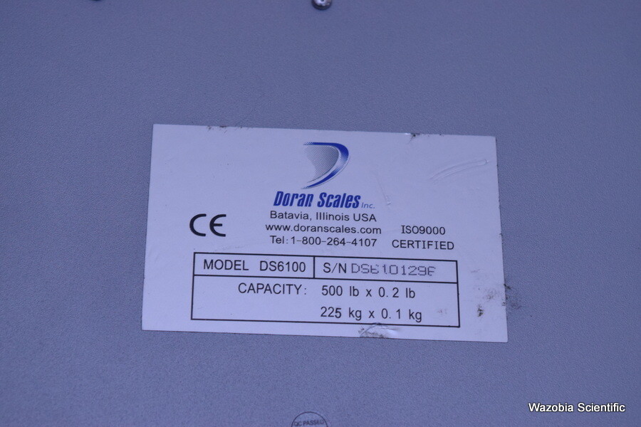 DORAN SCALES MODEL DS6100 PLATFORM
