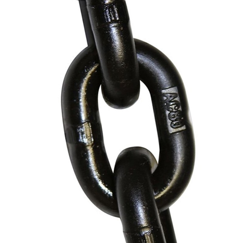 5/8″ x 15′ Grade 80 Industrial Lifting Tie Down Chain Bulk Tow Rigging 18,100 lb