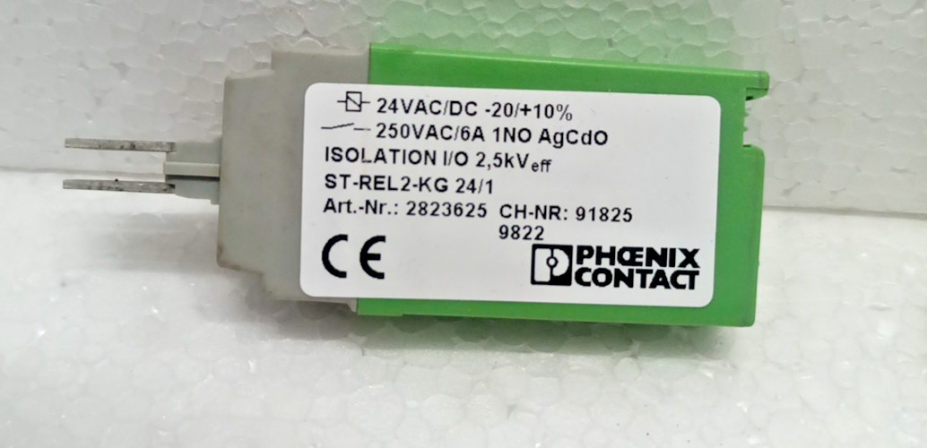 Phoenix Contact ST-REL2-KG 24/1 Art Nr : 2823625 CH-NR : 91825 9822 Lot of 2 pcs