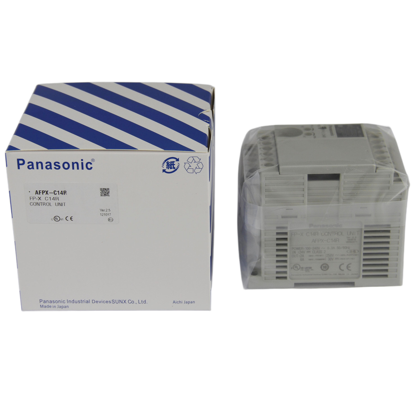 New In Box PANASONIC AFPX-C14R (FP-X C14R) Control Unit