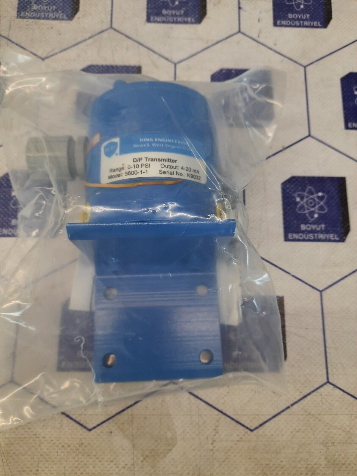 KING-GAGE D/P DIFFERENTIAL PRESSURE TRANSMITTER 0-15 PSID 5600-1-1