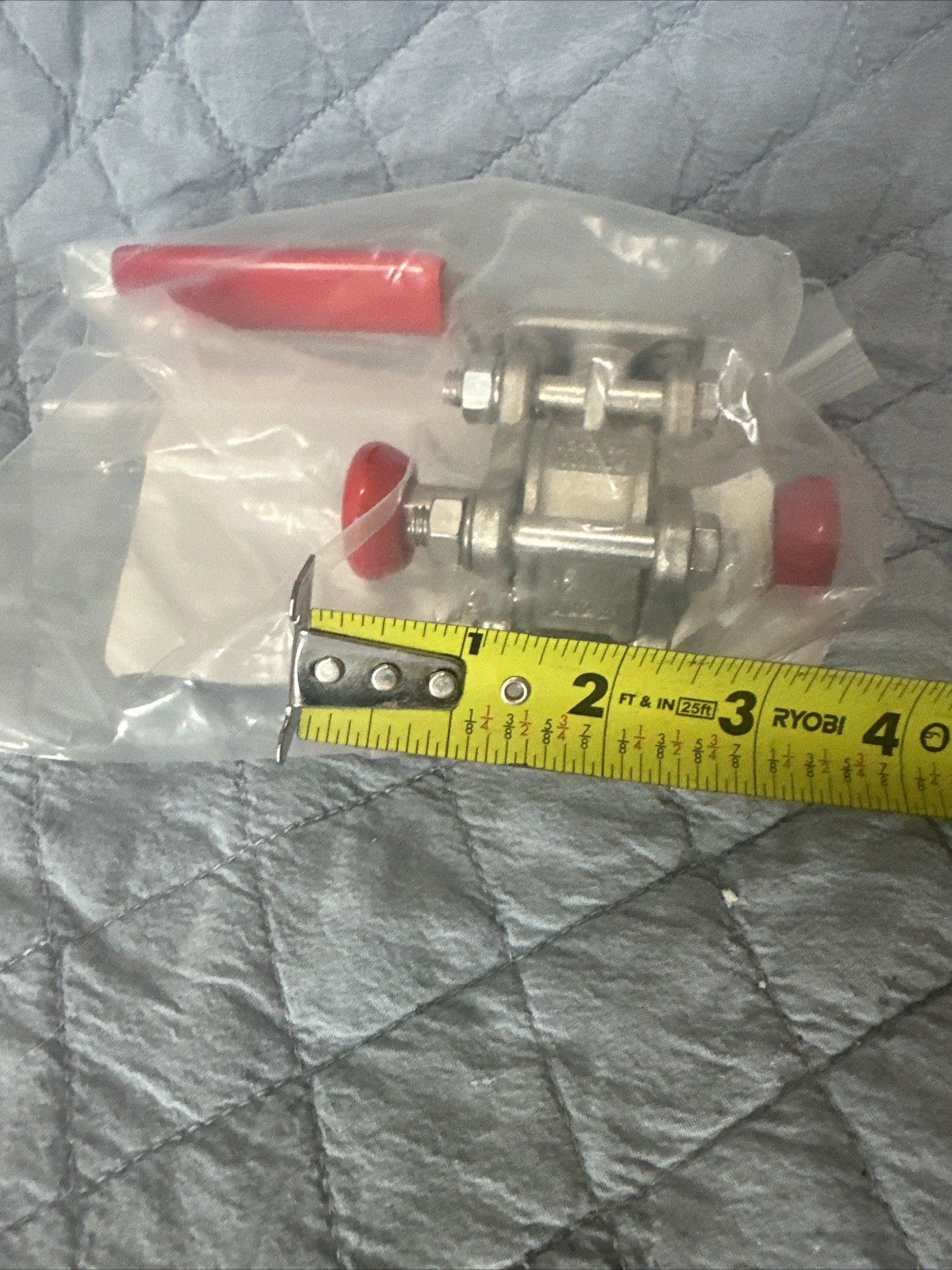SVF FLOW CONTROLS 1/2″ SB9B SS TC 3.5″ LENGTH