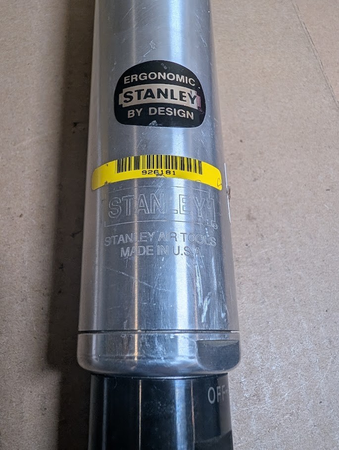 Stanley S30-390 Electronic Nutrunner, Inline, 1/4″ Drive, 224RPM