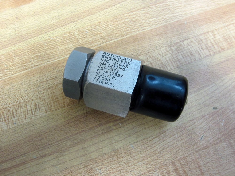 Autoclave 6M1212N6 316 S.S. Medium Pressure Adaptor 3/4″