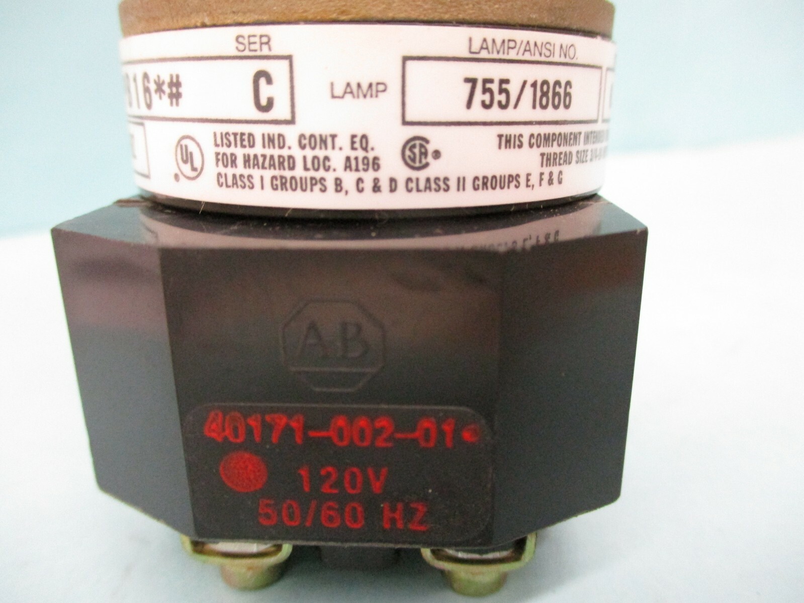 New other Allen-Bradley Push Button 800HL-PPB16 800T-XA Series D A2905DH