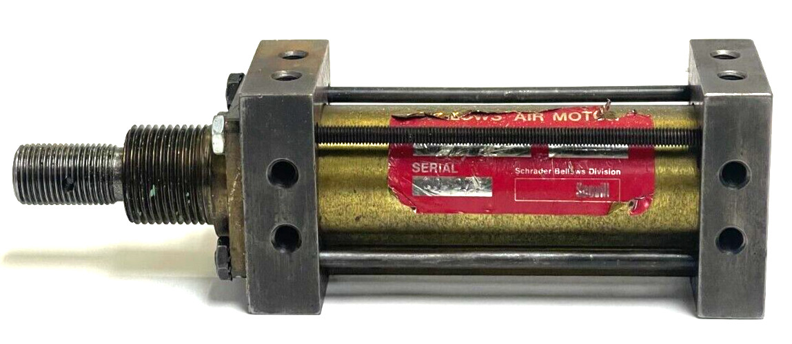 SCHRADER BELLOWS 2.50″ STROKE PNEUMATIC CYLINDER AIR MOTOR