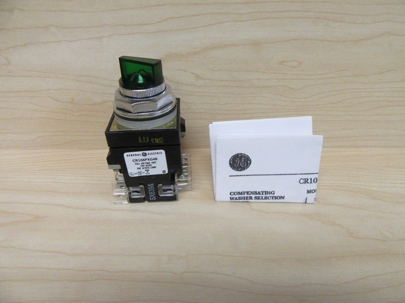 General Electric CR104PSL21G11S8 Selector Switch GE