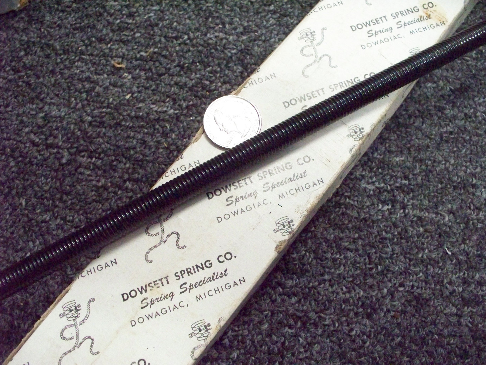 Dowsett spring company general extra long utility spring screen door closer no 5