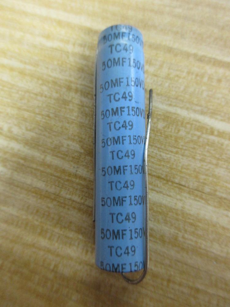 Mallory TC49 Cornell Dubilier Capacitor 50MF 150VDC (Pack of 2)