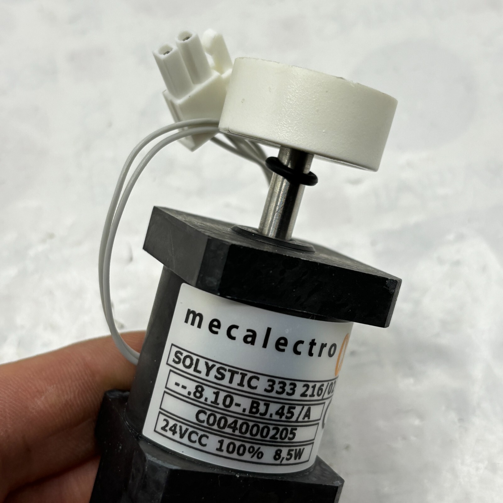 Mecalectro 333 216/02 Solenoid Interlock Switch 8.10.BJ.45 /A 24VDC COIL 8.5W ⭐