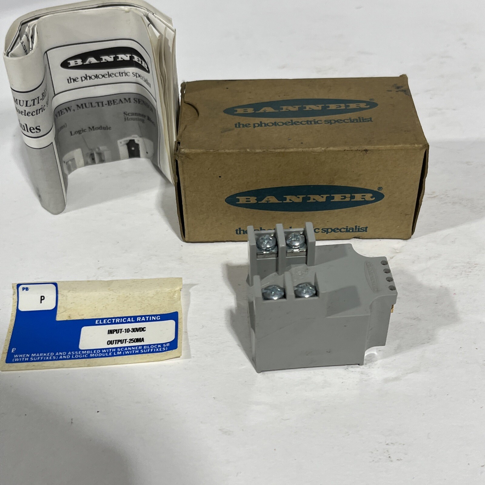 Banner Engineering PBP 16392 Multi-Beam Power Block 3A, 4 Wire, 10-30VDC