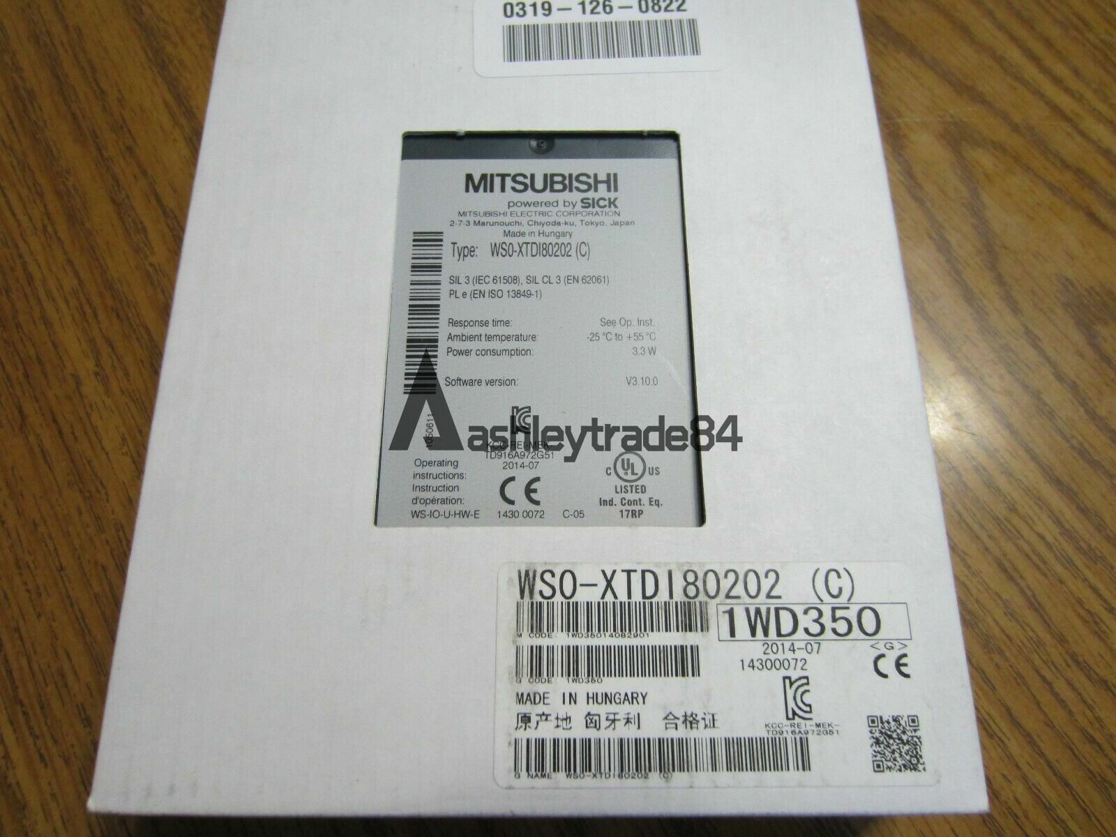 1pcs New Mitsubishi WS0-XTDI80202 WS0-XTDI80202(C) Controller