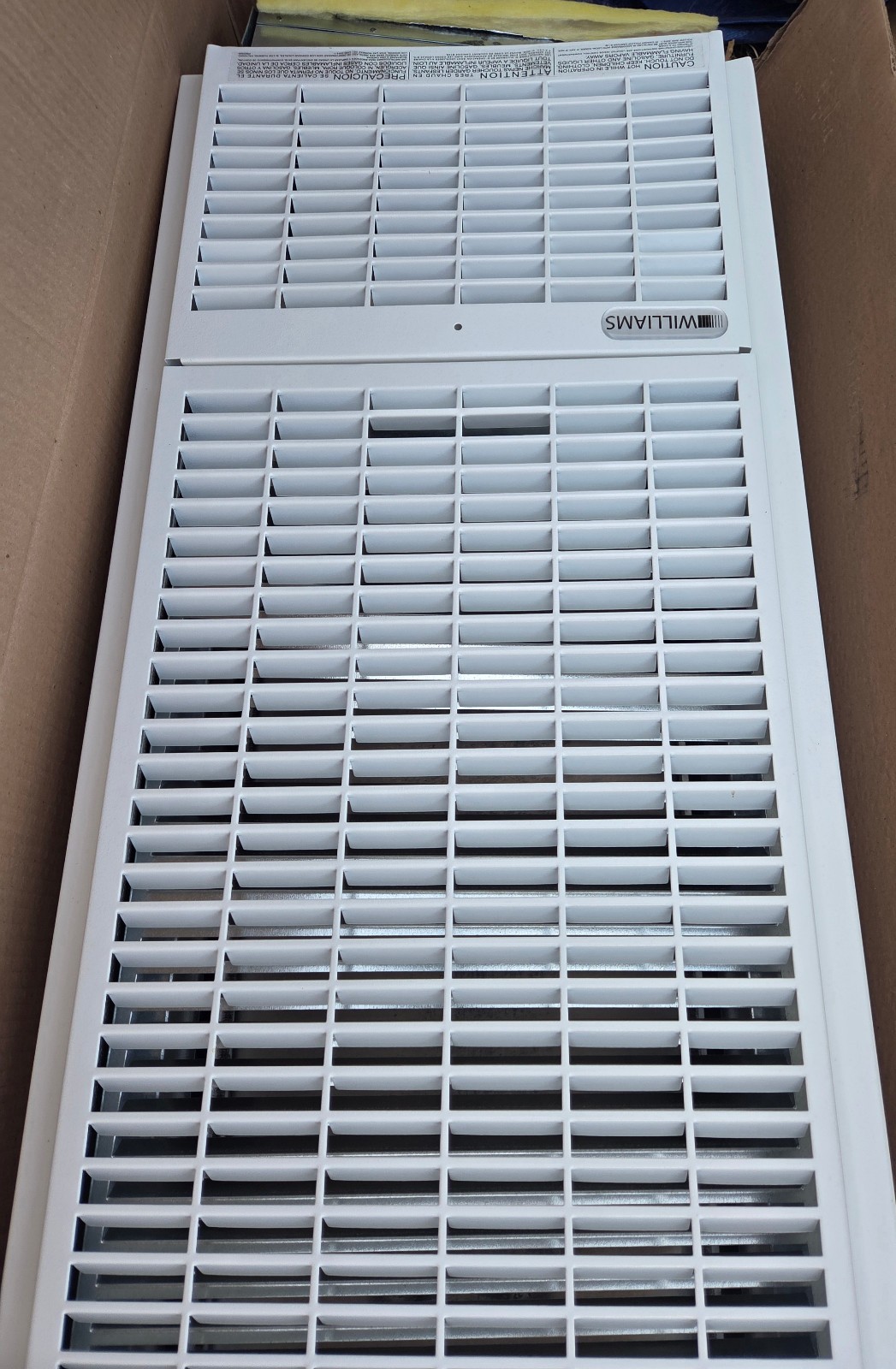 Williams Natural Gas Wall FURNACE 35,000 BTU 3509622A HEATER *READ 1 SMALL DENT