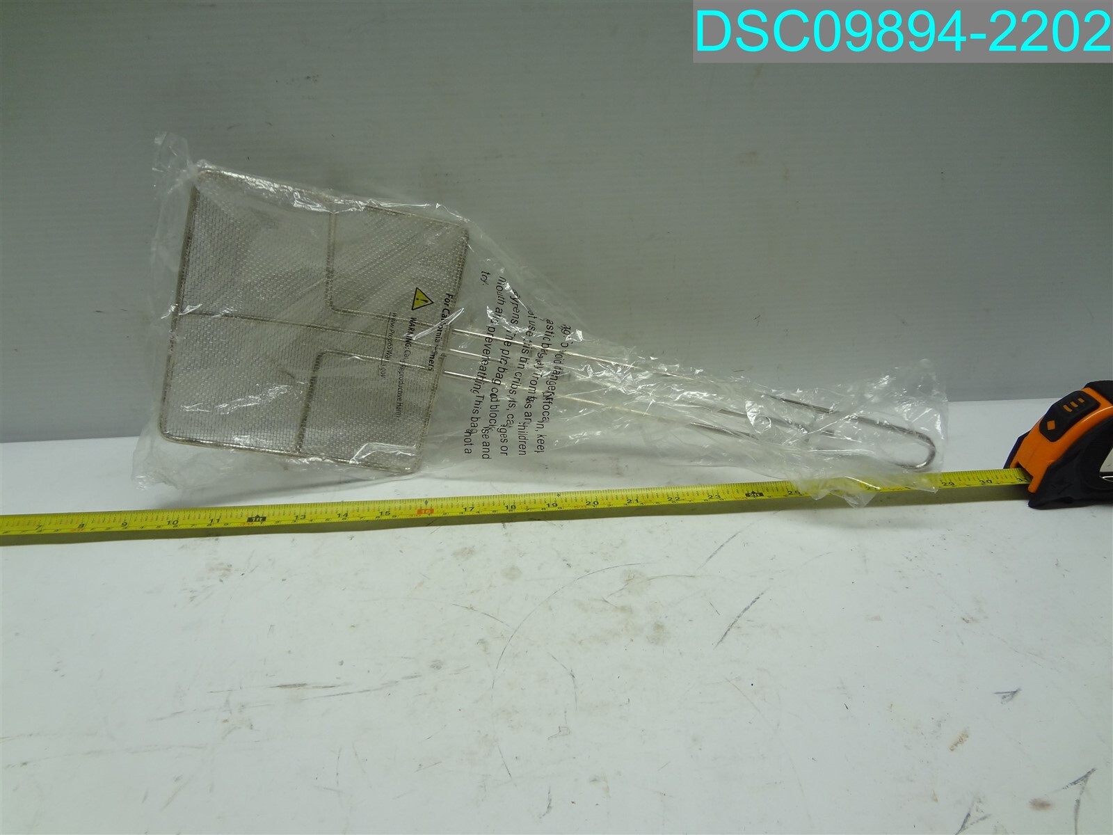 QTY=3: WINCO SCF-6S 6-3/4″ X 6-3/4″ X 20″ SQUARE MESH SKIMMER 812944009885