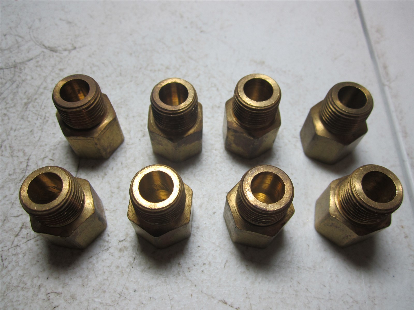 Coilhose Pneumatics (C0606) 3/8″ FPT x 3/8″ MPT Hex Adapter – Pack of 8