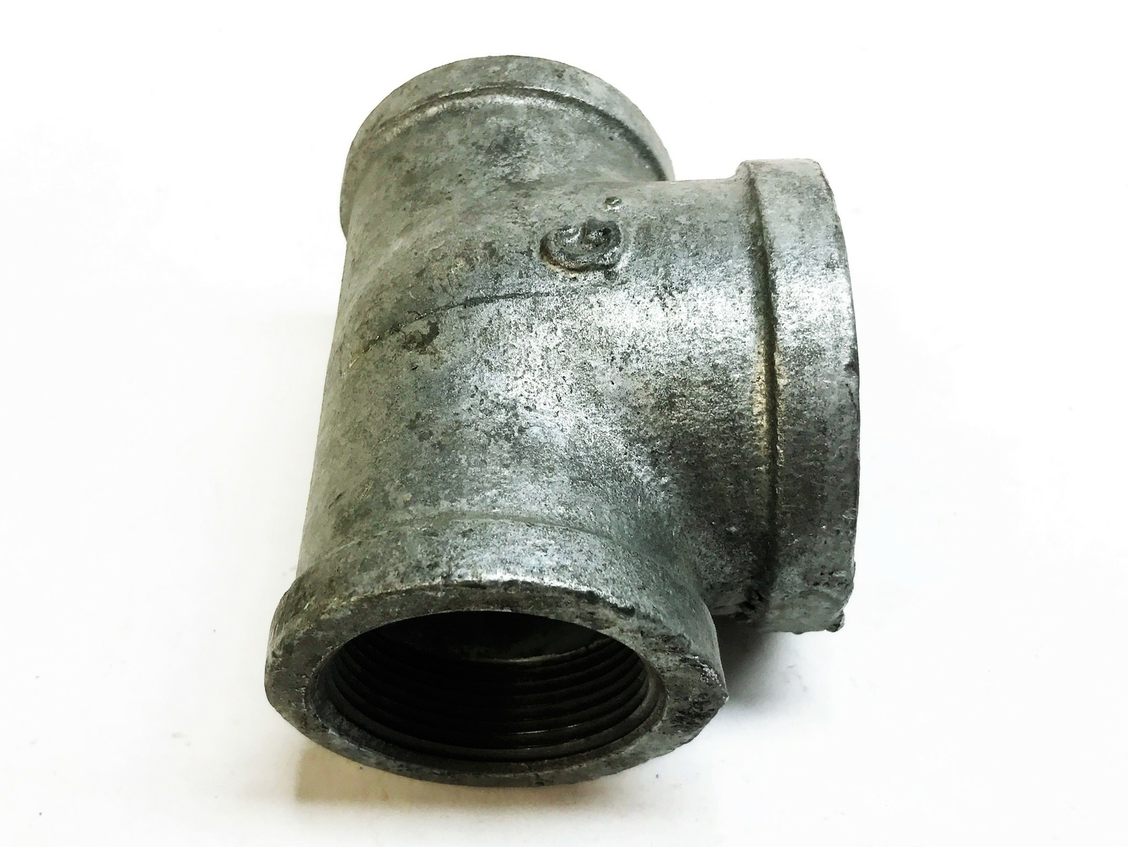 Unbranded Galvanized 1-3/4″ x 2-1/4″ x 1-3/4″ Tee Coupling [Lot of 2] NOS