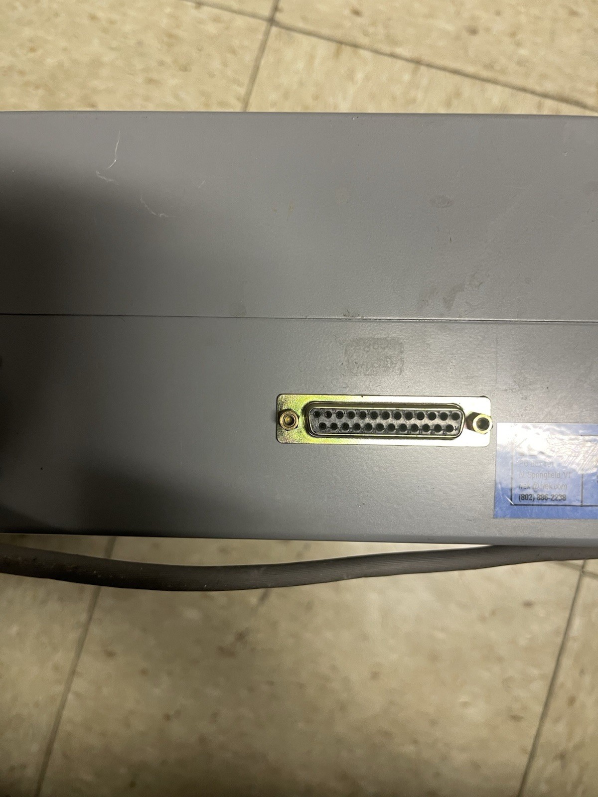 IVEK Digispense 10 DS10 RS232 Liquid Dispenser Controller Untested