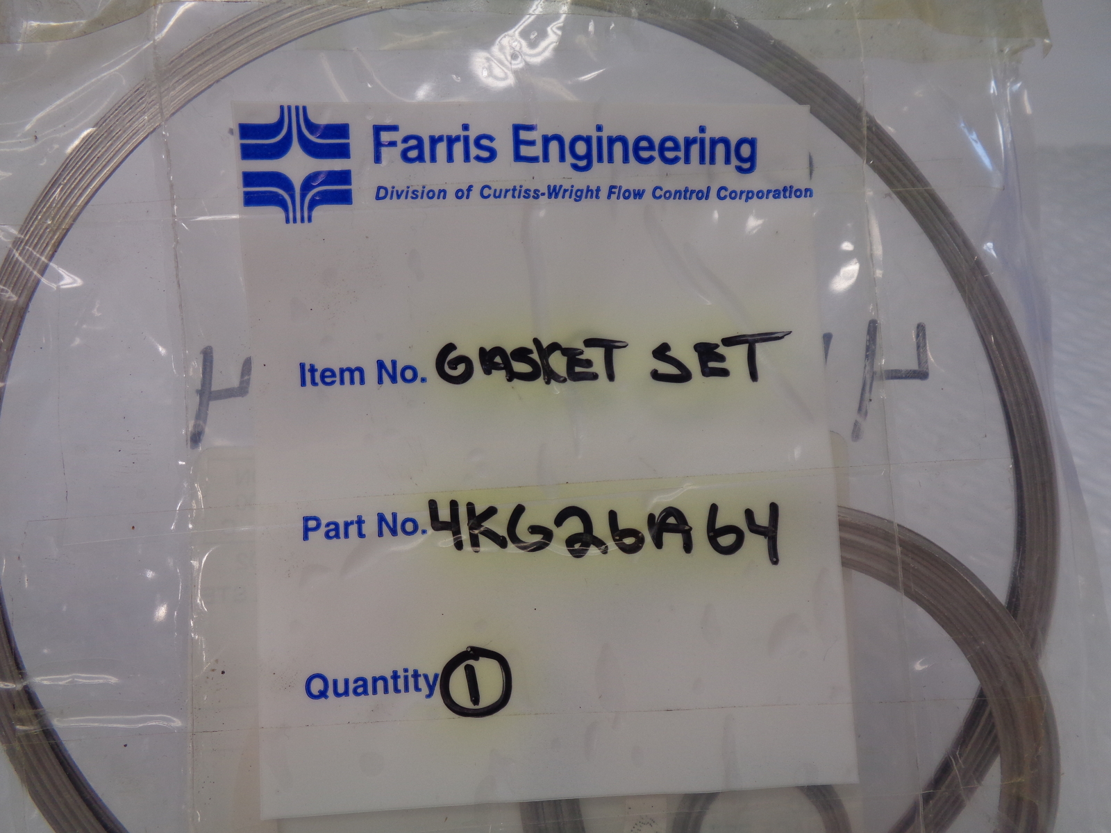 FARRIS ENGINEERING 4KG26A64 GASKET SET NSMP