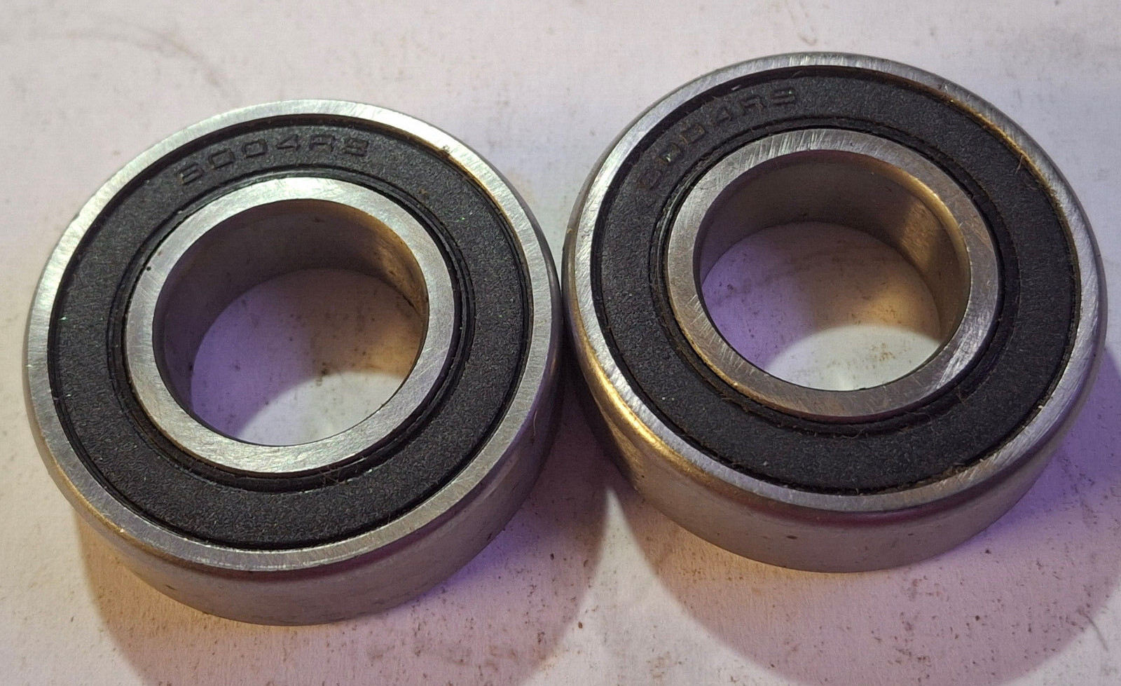 2 NEW UNBRANDED 6004RS WHEEL HUB BEARINGS, RUBBER SEALED NNB ***MAKE OFFER***