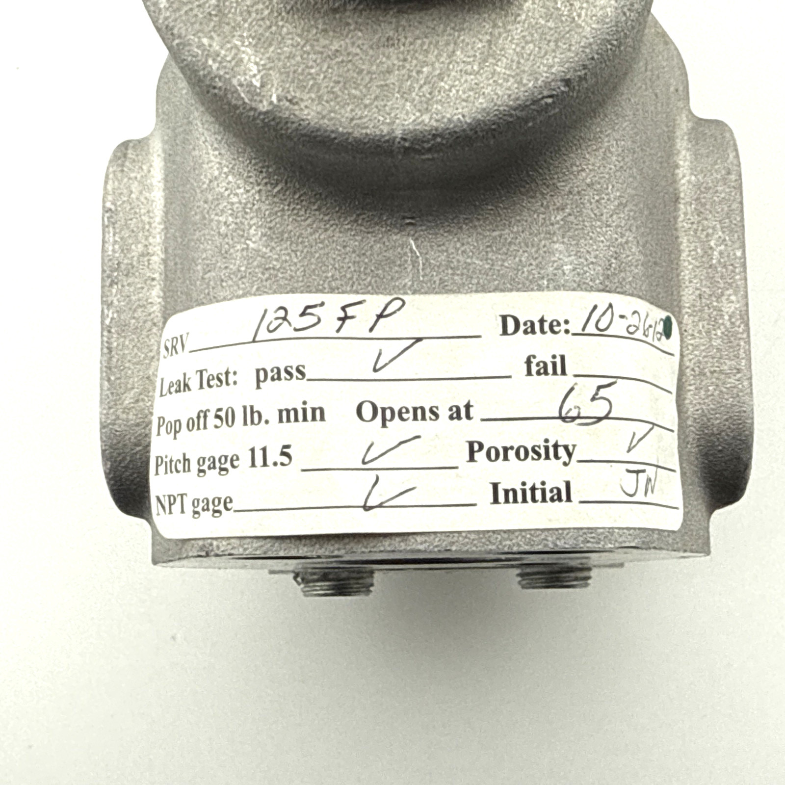 New Ingersoll Rand SRV125F-P Air Starter Relay Valve 150 Psi 125FP 125F-P