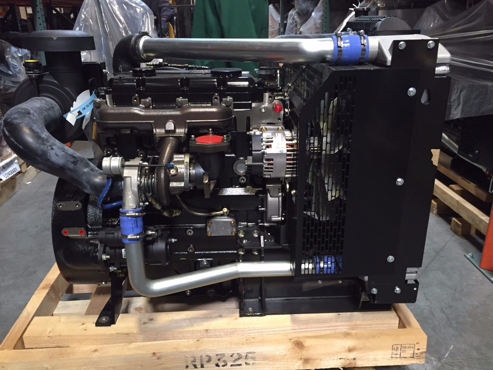 PERKINS DIESEL 1104D-44TA INDUSTRIAL POWER UNIT – 108 HP