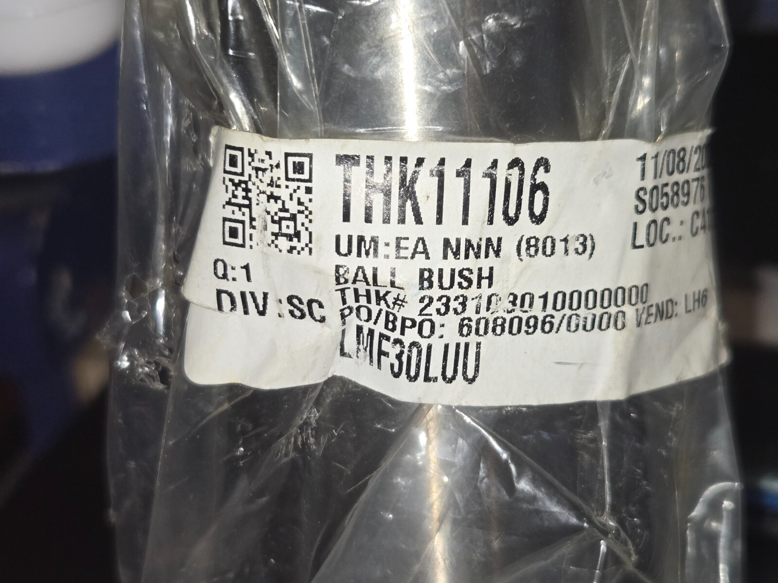 THK LMF30LUU Flanged Linear Ball Bearing Bushing NEW