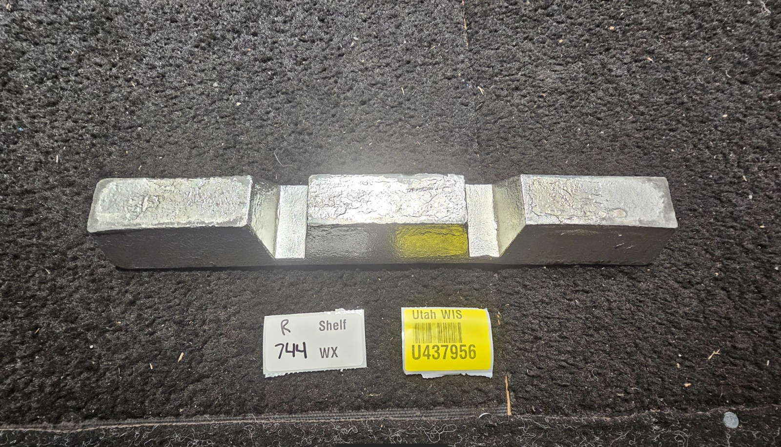 Aluminum Alloy Ingot ME251645 ATS-98S 7.25 Lbs 13.5″ L x 1.5″ H x 1.5″ W Silver