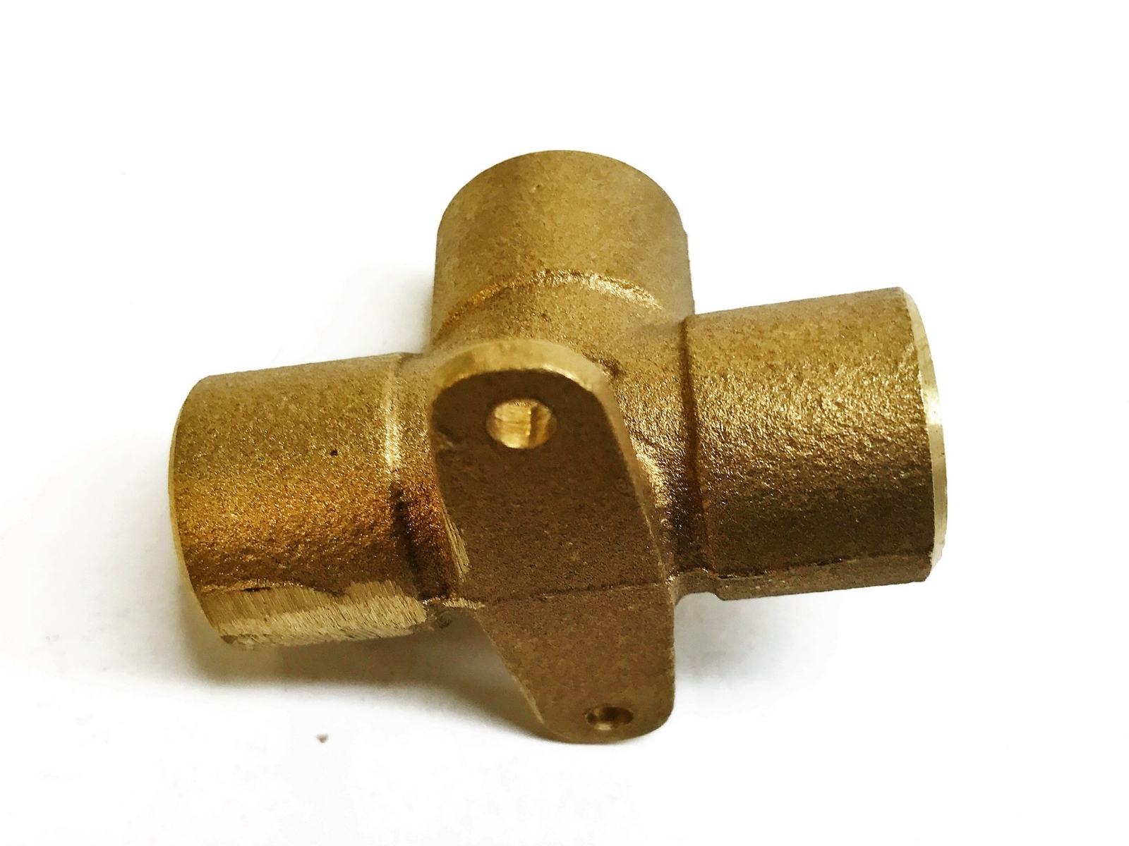 Nibco Bronze 3/4″ Sweat x 3/4″ Sweat x 3/4″ Sweat 90 Degree Drop Ear Tee NOS