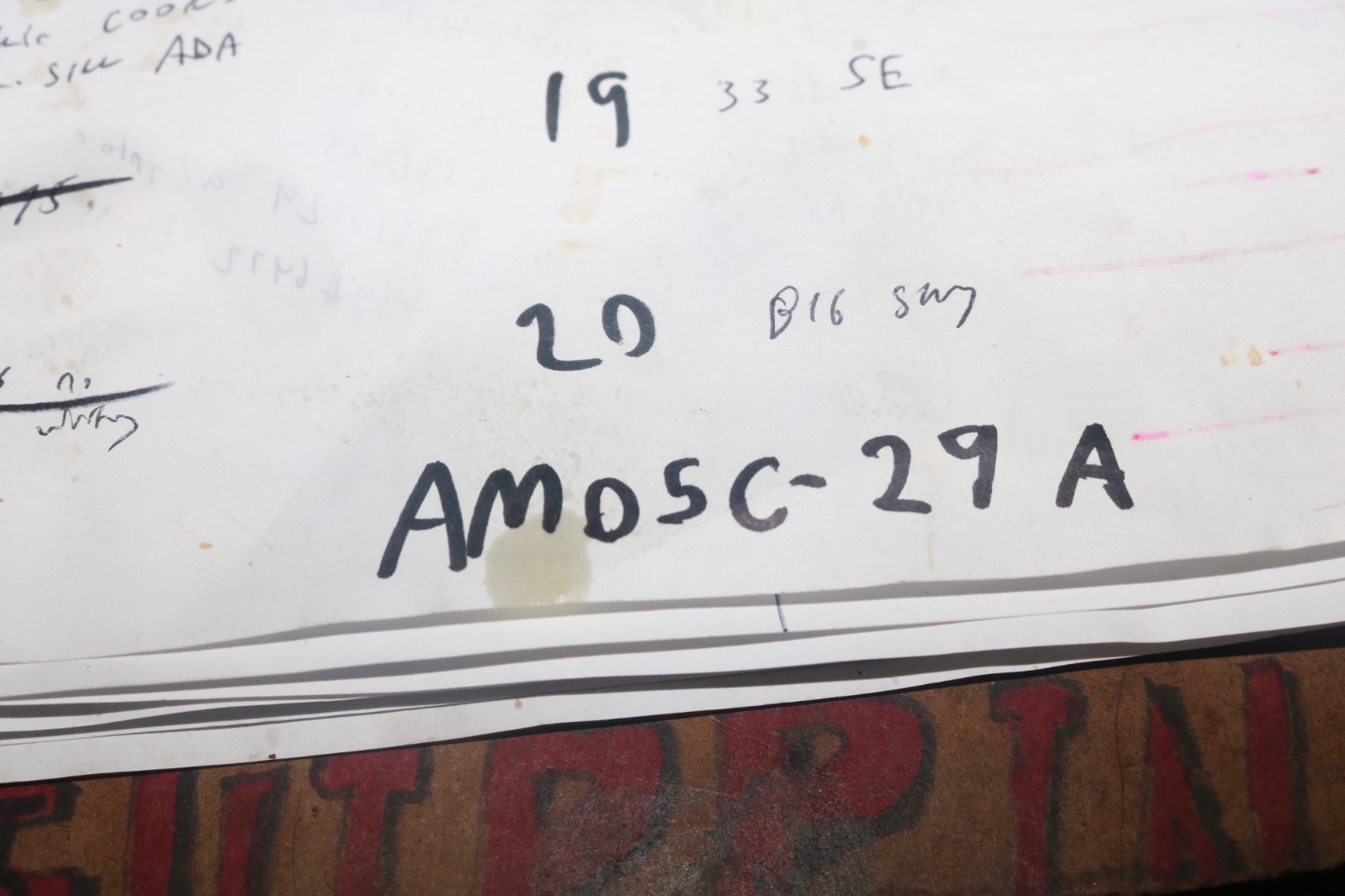 NOS ABEX Hydraulic motor pump AMO-5C-29A 3000 PSI Parker 58106 Aircraft