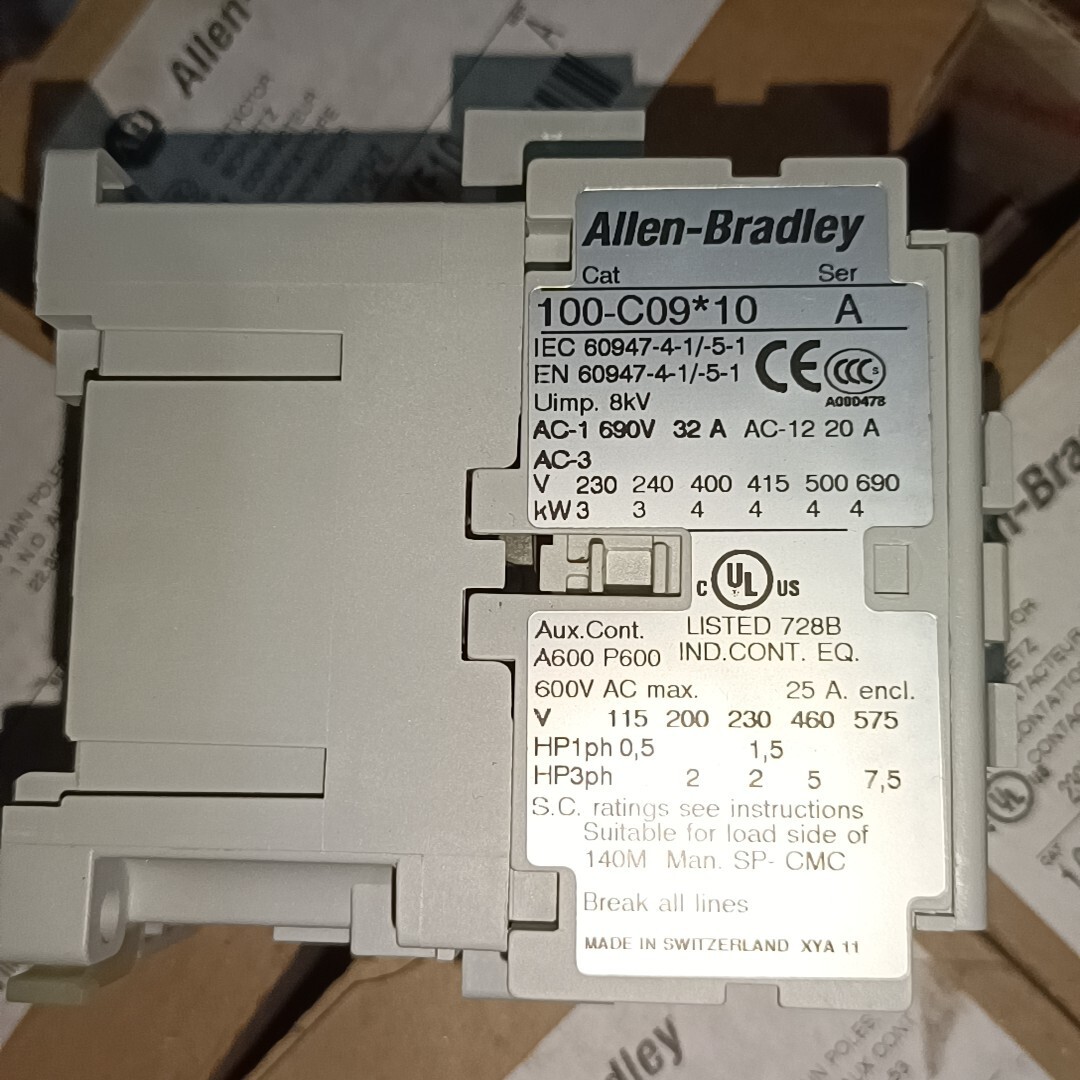 1PCS Allen－bradley Contactor 100－C09KF10 NEW
