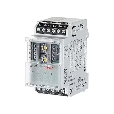 Metz Connect 1108341319 Modbus Module, 4 Inputs, 2 Outputs