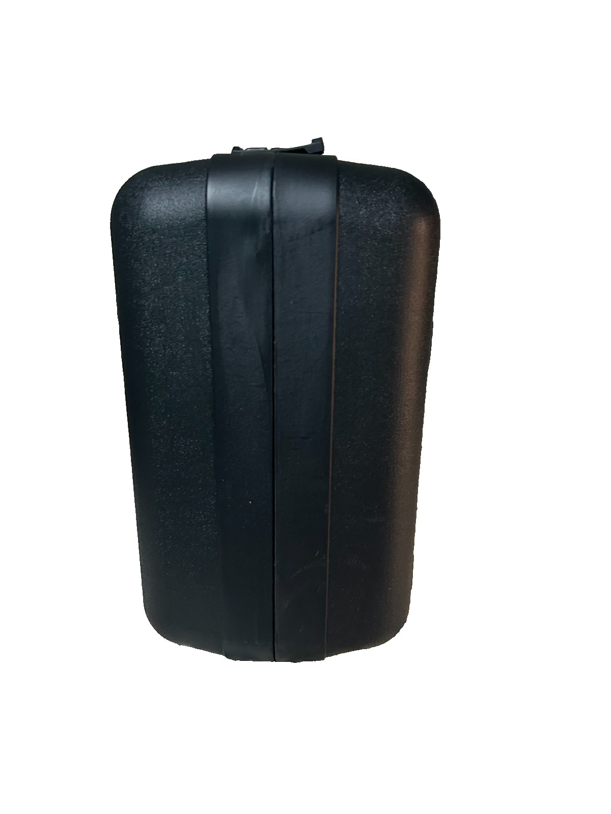 Padded Hard Side Plastic Black Carrying Case 19x15x8