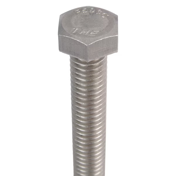 18-8, 3/8″-16 Hex Head Tap Bolt, Plain Stainless Steel, 2-1/2 in L, 25 PK