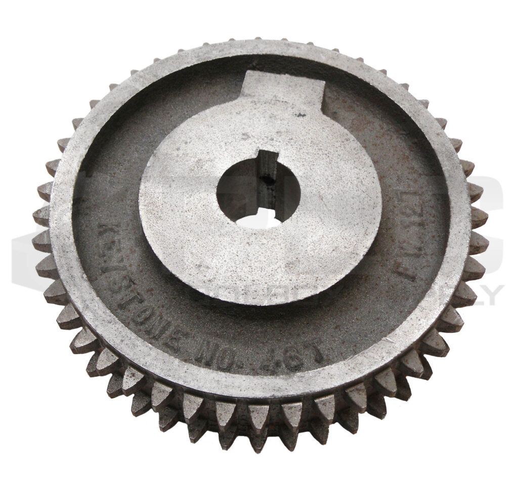NEW KEYSTONE 46T SPROCKET 46 TEETH 1-1/2″ KEYED BORE FW127