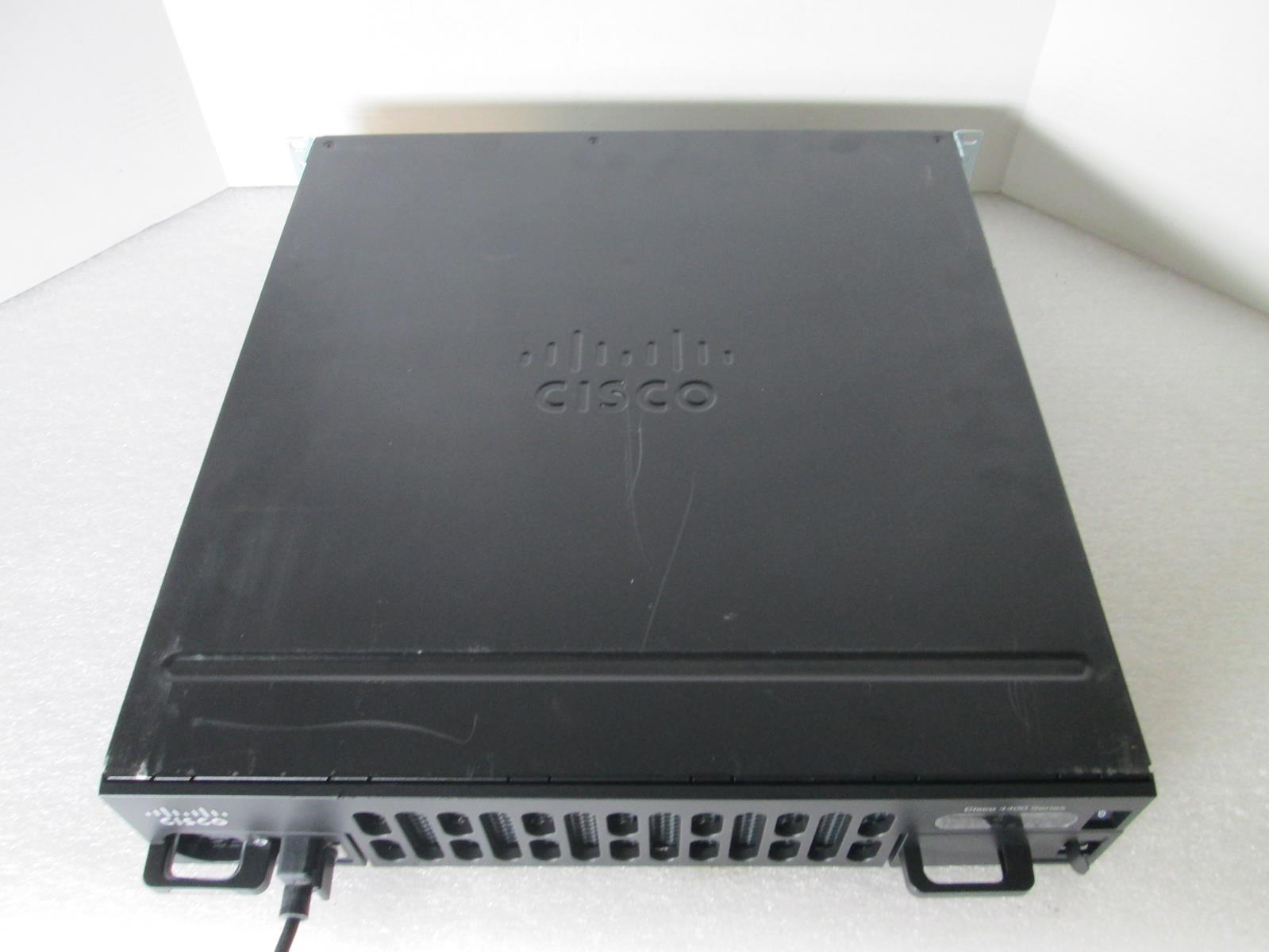 CISCO ISR4451-X/K9 V08 INTEGRATED SERVICE ROUTER WITH RACK EARS