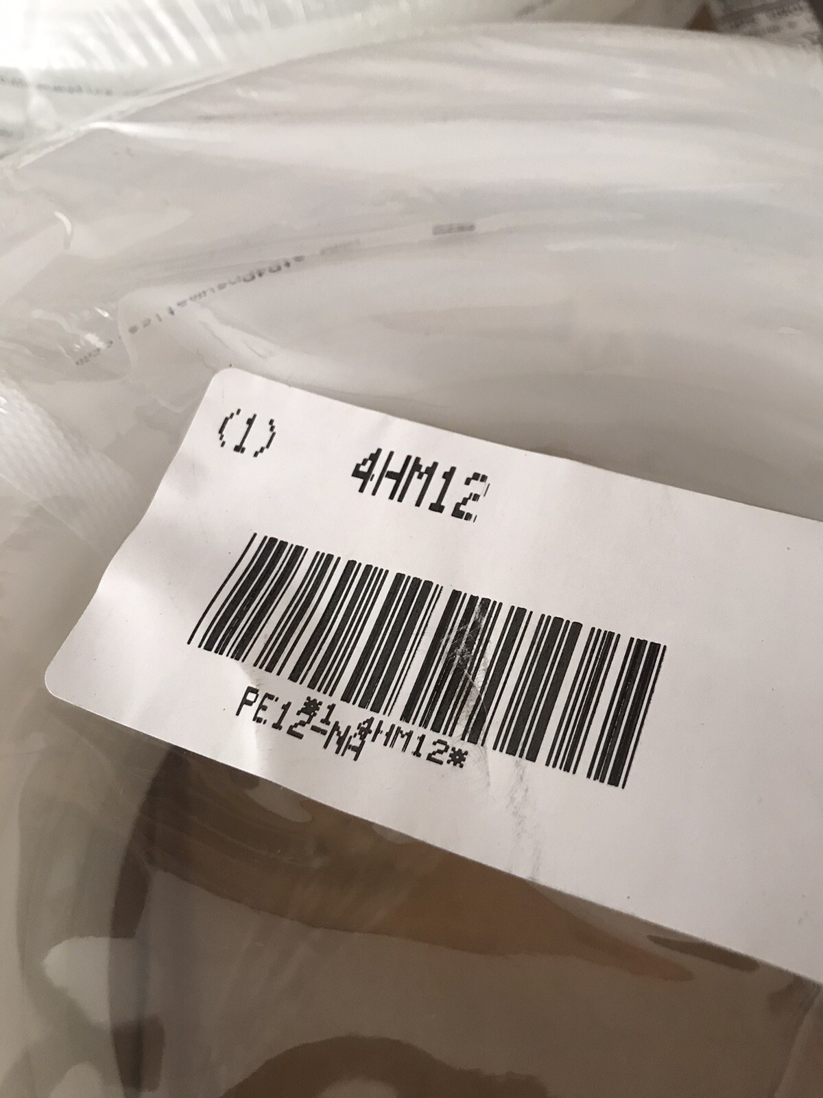 4HM12 Value Tube .500 OD x .375 ID 100’ Polyethylene Tubing,