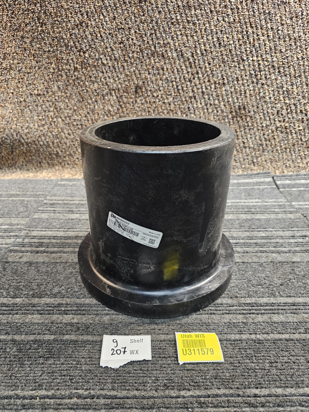 PP IMPROVED HDPE-SDR11-08 Butt Fusion Polyethylene Flange Adaptor PE4710/PE100