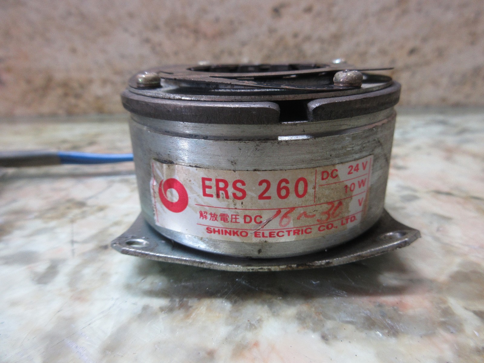 SHINKO BRAKE CLUTCH ERS260 DC24V MORI SEIKI SL-1A CNC LATHE WARRANTY EACH 1