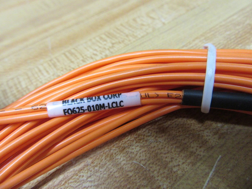 Black Box FO625-010M-LCLC OM1 Multimode Fiber Cable FO625010MLCLC