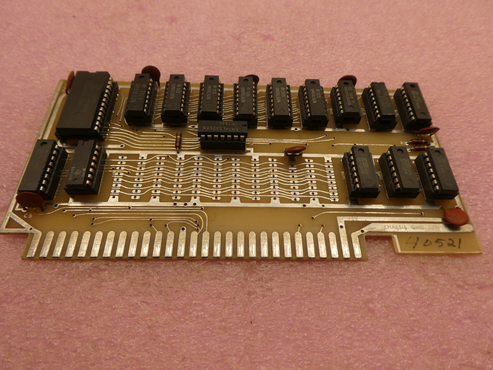 NMC 108520 BOARD CHASSIS GND CNTR