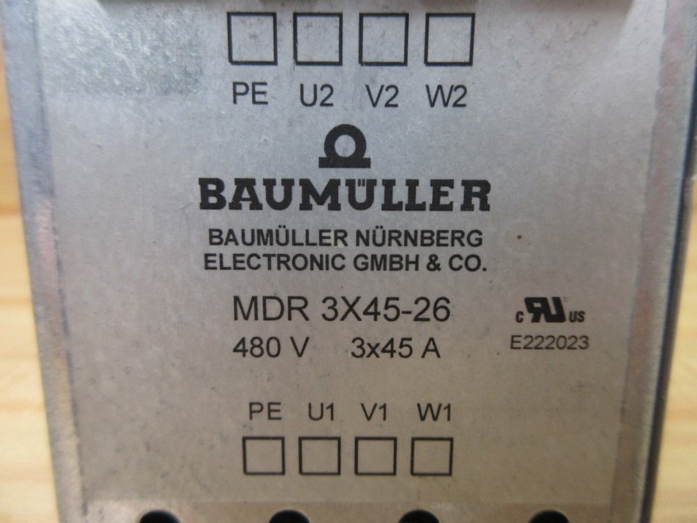 Baumuller MDR-3X45-26 Line Filter MDR3X4526 (Pack of 6)