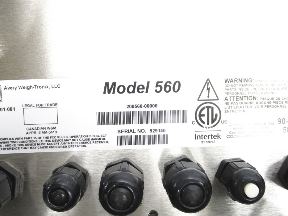 AVERY WEIGH-TRONIX 200560-00000 NSNP