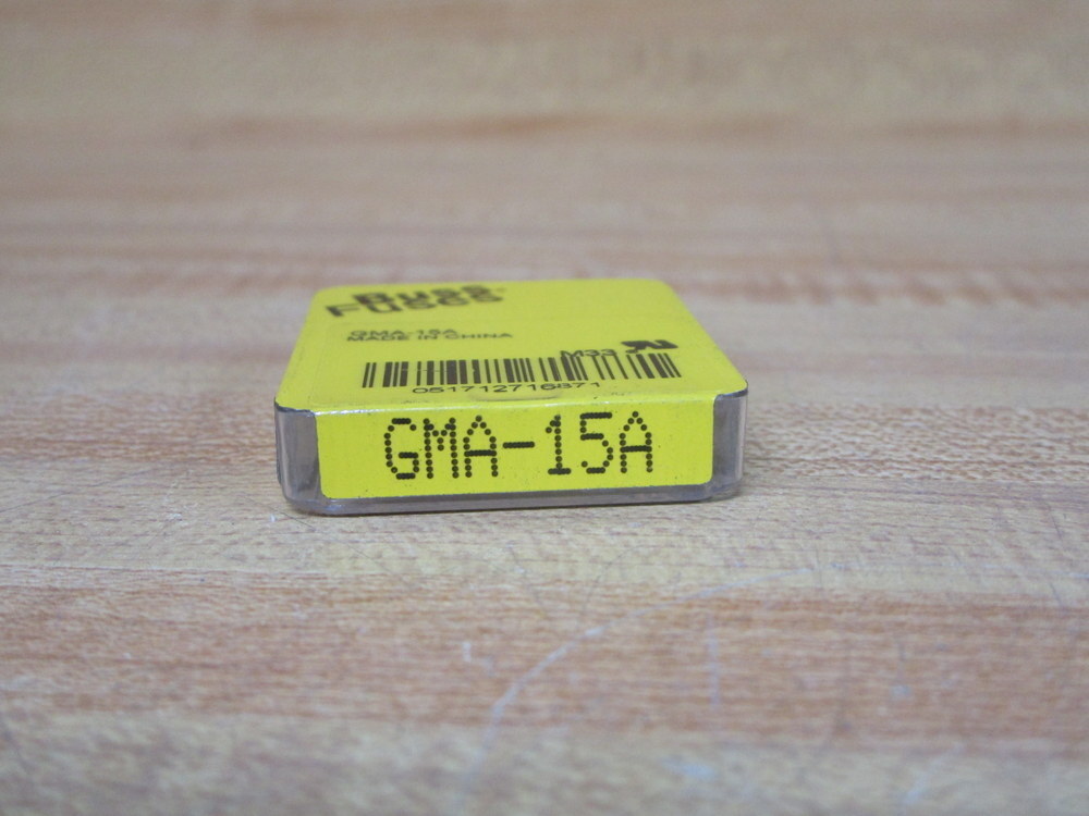 Buss GMA-15A Bussmann Fuse Cross Ref 1CJ37 (Pack of 10)