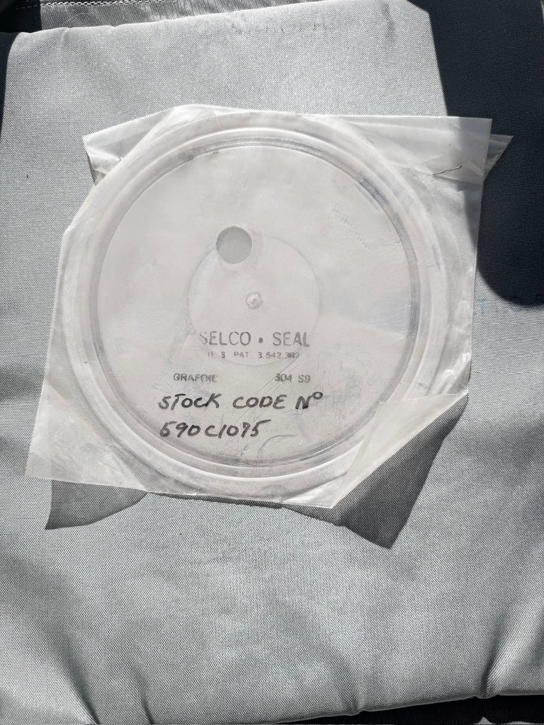 Selco Seal Graphoseal 590C1075 high-performance, industrial hybrid gasket