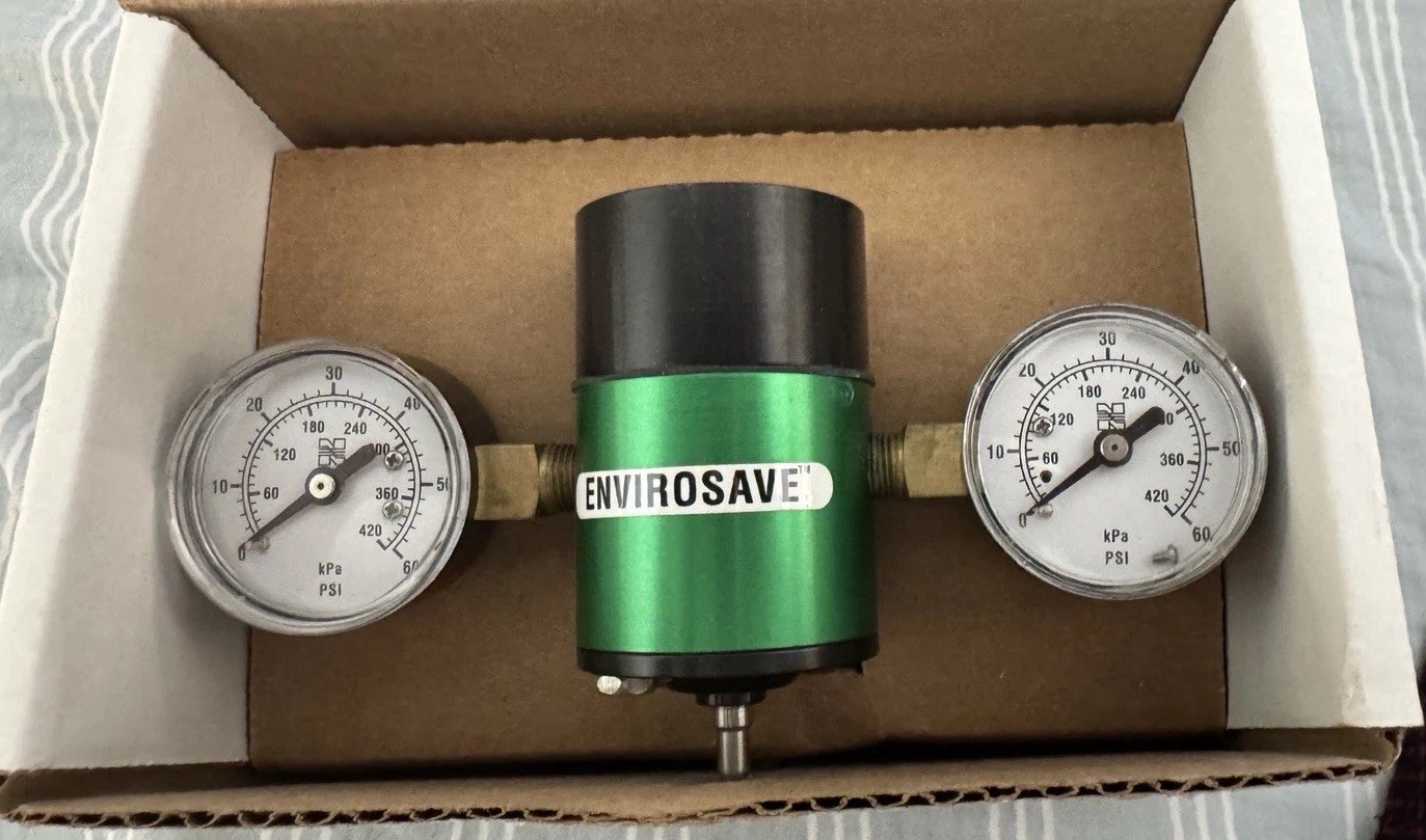 NEW NORRISEAL Envirosave Snap Pilot Throttle 1012538 W/Gauges Aluminum 0-60