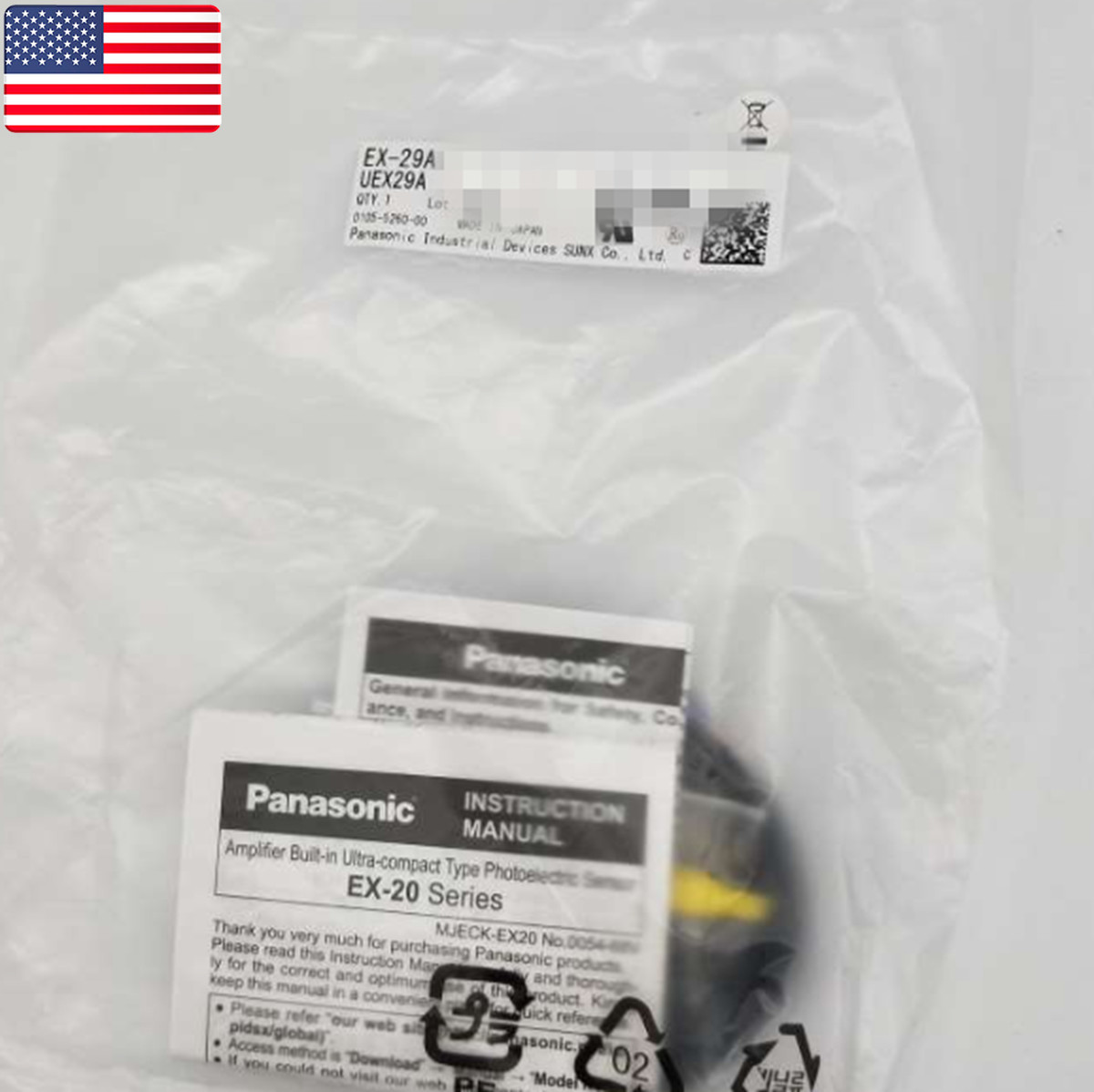 1pc brand new panasonic SUNX Photoelectric switch sensor EX-29A EX29A – US Stock