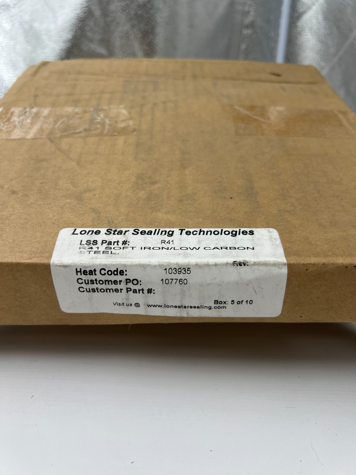 (QTY 3) Lone Star R41 Soft Iron Low Carbon Steel Oval Zinc Plated