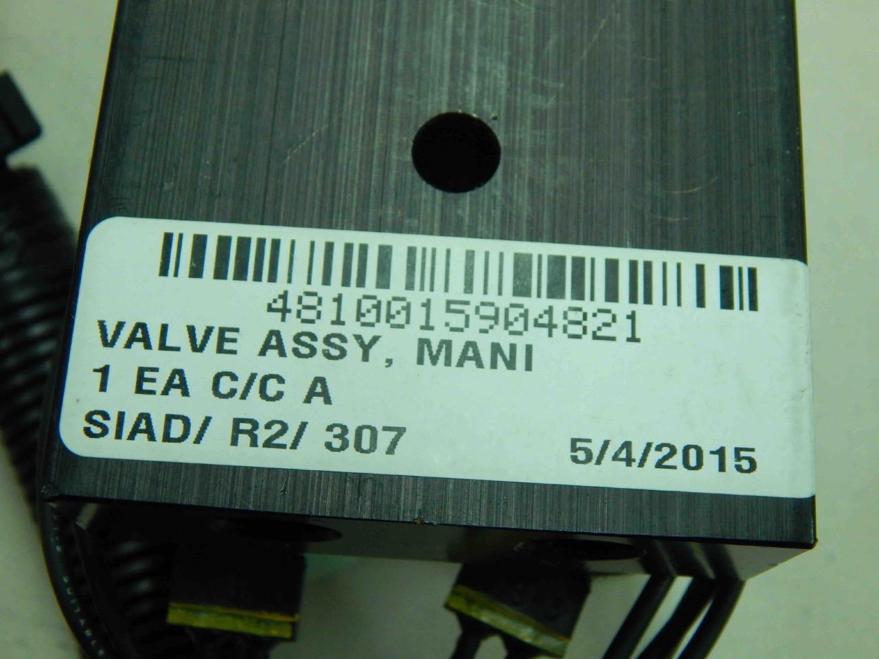 Spartan 2590-MM5-001, 4810-01-590-4821 Manifold Valve Assy 24Vdc #624