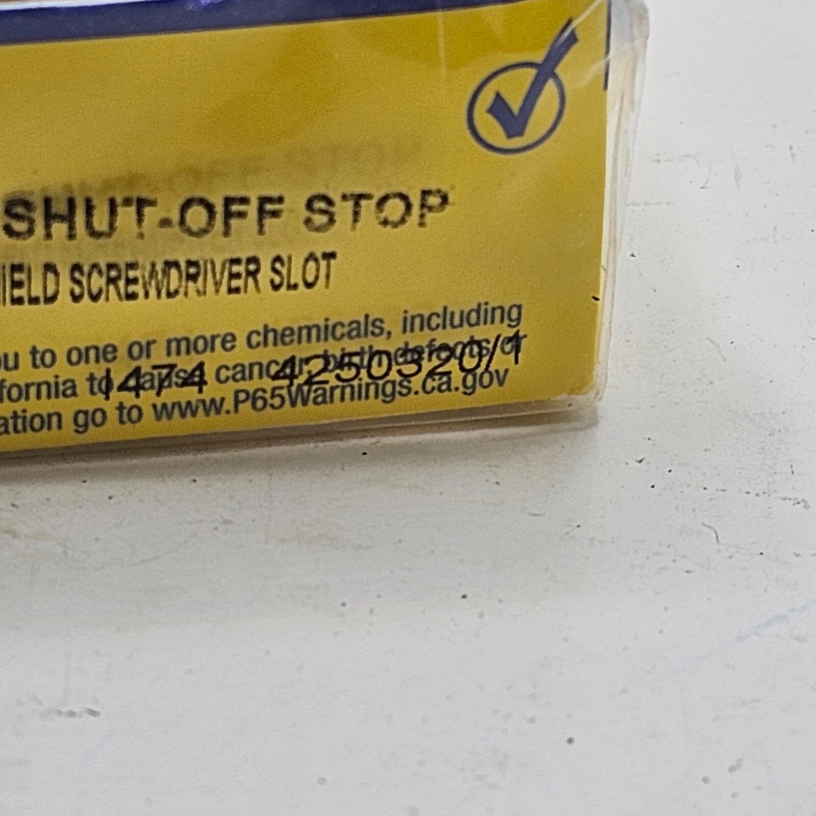BrassCraft DRS83X R 1/2 in. FIP x 1/2 in. MIP Integral Shut-Off Valve
